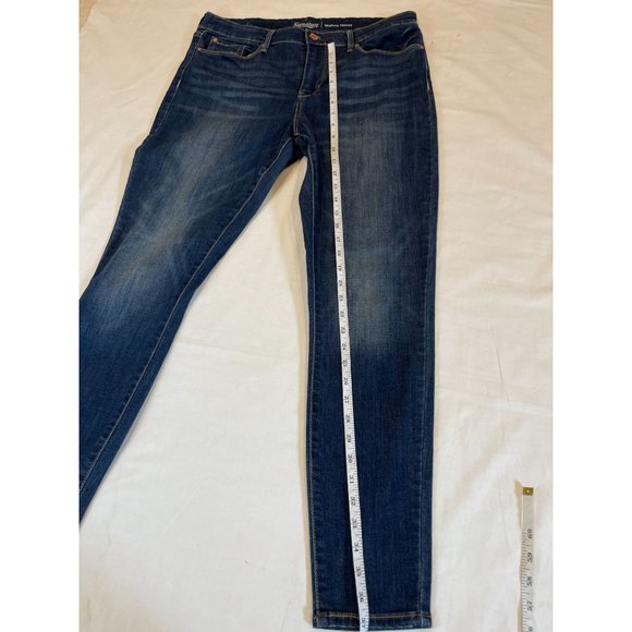 Signature By Levi Strauss & Co Women's Jeans Modern Skinny High Rise Blue SZ W32 - Picture 5 of 10